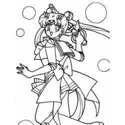 Dibujo para colorear: Sailor Moon (Dibujos animados) #50382 - Dibujos para Colorear e Imprimir Gratis