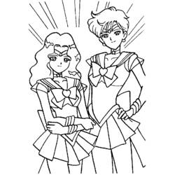 Dibujo para colorear: Sailor Moon (Dibujos animados) #50409 - Dibujos para Colorear e Imprimir Gratis