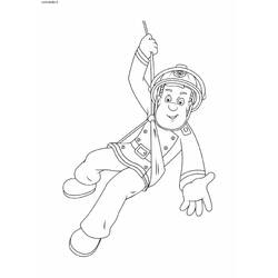 Dibujo para colorear: Sam the Fireman (Dibujos animados) #39897 - Dibujos para Colorear e Imprimir Gratis