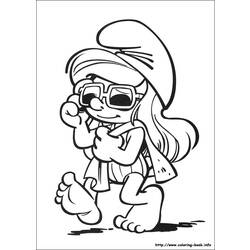 Dibujo para colorear: Schtroumpfs (Dibujos animados) #34575 - Dibujos para Colorear e Imprimir Gratis