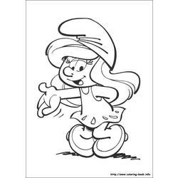 Dibujo para colorear: Schtroumpfs (Dibujos animados) #34586 - Dibujos para Colorear e Imprimir Gratis