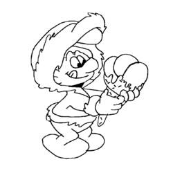 Dibujo para colorear: Schtroumpfs (Dibujos animados) #34606 - Dibujos para Colorear e Imprimir Gratis