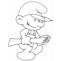 Dibujo para colorear: Schtroumpfs (Dibujos animados) #34608 - Dibujos para Colorear e Imprimir Gratis