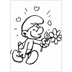 Dibujo para colorear: Schtroumpfs (Dibujos animados) #34623 - Dibujos para Colorear e Imprimir Gratis