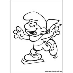 Dibujo para colorear: Schtroumpfs (Dibujos animados) #34658 - Dibujos para Colorear e Imprimir Gratis