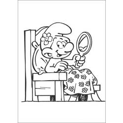 Dibujo para colorear: Schtroumpfs (Dibujos animados) #34667 - Dibujos para Colorear e Imprimir Gratis