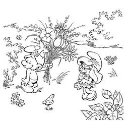 Dibujo para colorear: Schtroumpfs (Dibujos animados) #34706 - Dibujos para Colorear e Imprimir Gratis