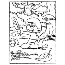 Dibujo para colorear: Schtroumpfs (Dibujos animados) #34744 - Dibujos para Colorear e Imprimir Gratis
