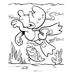 Dibujo para colorear: Schtroumpfs (Dibujos animados) #34790 - Dibujos para Colorear e Imprimir Gratis