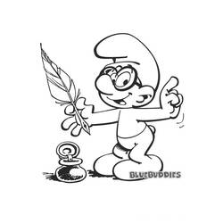 Dibujo para colorear: Schtroumpfs (Dibujos animados) #34869 - Dibujos para Colorear e Imprimir Gratis