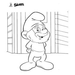 Dibujo para colorear: Schtroumpfs (Dibujos animados) #34900 - Dibujos para Colorear e Imprimir Gratis