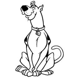 Dibujo para colorear: Scooby doo (Dibujos animados) #31320 - Dibujos para Colorear e Imprimir Gratis