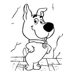 Dibujo para colorear: Scooby doo (Dibujos animados) #31321 - Dibujos para Colorear e Imprimir Gratis