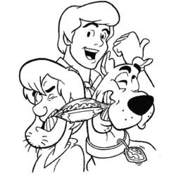 Dibujo para colorear: Scooby doo (Dibujos animados) #31332 - Dibujos para Colorear e Imprimir Gratis