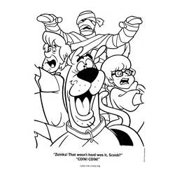 Dibujo para colorear: Scooby doo (Dibujos animados) #31337 - Dibujos para Colorear e Imprimir Gratis
