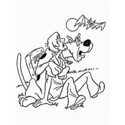 Dibujo para colorear: Scooby doo (Dibujos animados) #31347 - Dibujos para Colorear e Imprimir Gratis