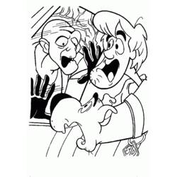 Dibujo para colorear: Scooby doo (Dibujos animados) #31350 - Dibujos para Colorear e Imprimir Gratis