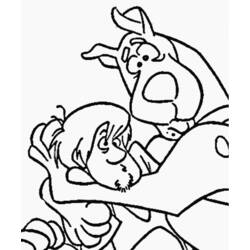 Dibujo para colorear: Scooby doo (Dibujos animados) #31352 - Dibujos para Colorear e Imprimir Gratis