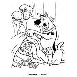 Dibujo para colorear: Scooby doo (Dibujos animados) #31358 - Dibujos para Colorear e Imprimir Gratis