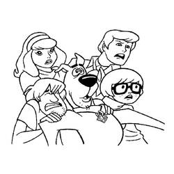 Dibujo para colorear: Scooby doo (Dibujos animados) #31376 - Dibujos para Colorear e Imprimir Gratis