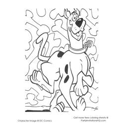 Dibujo para colorear: Scooby doo (Dibujos animados) #31380 - Dibujos para Colorear e Imprimir Gratis