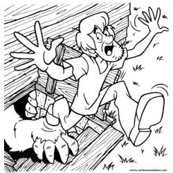 Dibujo para colorear: Scooby doo (Dibujos animados) #31389 - Dibujos para Colorear e Imprimir Gratis