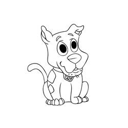 Dibujo para colorear: Scooby doo (Dibujos animados) #31401 - Dibujos para Colorear e Imprimir Gratis