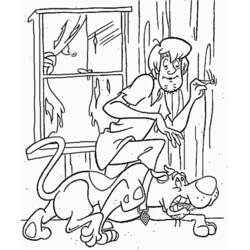 Dibujo para colorear: Scooby doo (Dibujos animados) #31411 - Dibujos para Colorear e Imprimir Gratis