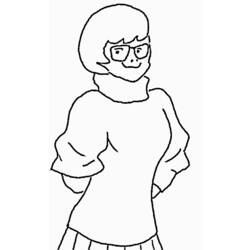 Dibujo para colorear: Scooby doo (Dibujos animados) #31420 - Dibujos para Colorear e Imprimir Gratis