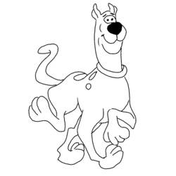 Dibujo para colorear: Scooby doo (Dibujos animados) #31447 - Dibujos para Colorear e Imprimir Gratis