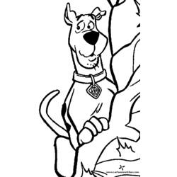 Dibujo para colorear: Scooby doo (Dibujos animados) #31452 - Dibujos para Colorear e Imprimir Gratis