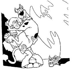 Dibujo para colorear: Scooby doo (Dibujos animados) #31469 - Dibujos para Colorear e Imprimir Gratis