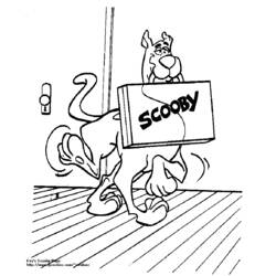 Dibujo para colorear: Scooby doo (Dibujos animados) #31478 - Dibujos para Colorear e Imprimir Gratis