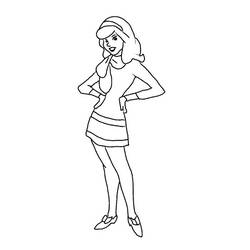 Dibujo para colorear: Scooby doo (Dibujos animados) #31480 - Dibujos para Colorear e Imprimir Gratis