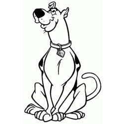 Dibujo para colorear: Scooby doo (Dibujos animados) #31493 - Dibujos para Colorear e Imprimir Gratis