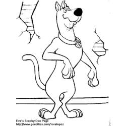 Dibujo para colorear: Scooby doo (Dibujos animados) #31497 - Dibujos para Colorear e Imprimir Gratis