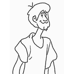 Dibujo para colorear: Scooby doo (Dibujos animados) #31498 - Dibujos para Colorear e Imprimir Gratis