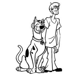 Dibujo para colorear: Scooby doo (Dibujos animados) #31524 - Dibujos para Colorear e Imprimir Gratis