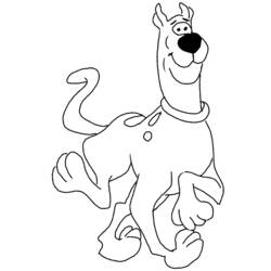 Dibujo para colorear: Scooby doo (Dibujos animados) #31532 - Dibujos para Colorear e Imprimir Gratis