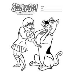 Dibujo para colorear: Scooby doo (Dibujos animados) #31544 - Dibujos para Colorear e Imprimir Gratis