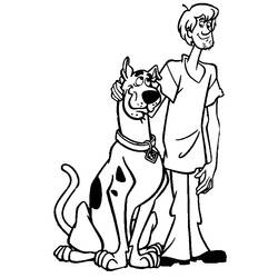 Dibujo para colorear: Scooby doo (Dibujos animados) #31559 - Dibujos para Colorear e Imprimir Gratis