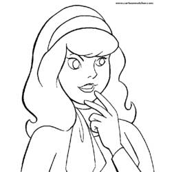 Dibujo para colorear: Scooby doo (Dibujos animados) #31599 - Dibujos para Colorear e Imprimir Gratis