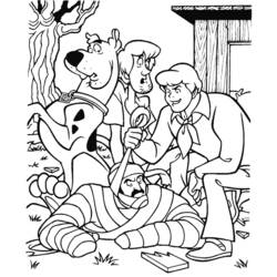 Dibujo para colorear: Scooby doo (Dibujos animados) #31604 - Dibujos para Colorear e Imprimir Gratis