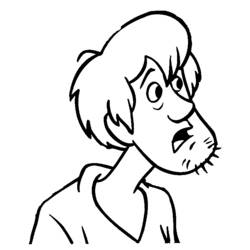 Dibujo para colorear: Scooby doo (Dibujos animados) #31609 - Dibujos para Colorear e Imprimir Gratis