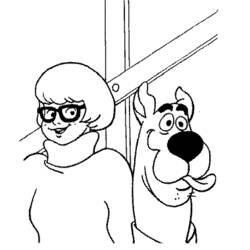 Dibujo para colorear: Scooby doo (Dibujos animados) #31617 - Dibujos para Colorear e Imprimir Gratis