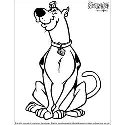 Dibujo para colorear: Scooby doo (Dibujos animados) #31634 - Dibujos para Colorear e Imprimir Gratis