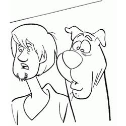 Dibujo para colorear: Scooby doo (Dibujos animados) #31657 - Dibujos para Colorear e Imprimir Gratis