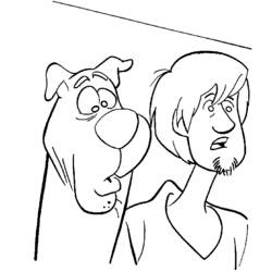 Dibujo para colorear: Scooby doo (Dibujos animados) #31699 - Dibujos para Colorear e Imprimir Gratis