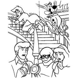 Dibujo para colorear: Scooby doo (Dibujos animados) #31700 - Dibujos para Colorear e Imprimir Gratis