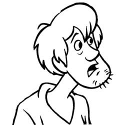 Dibujo para colorear: Scooby doo (Dibujos animados) #31724 - Dibujos para Colorear e Imprimir Gratis
